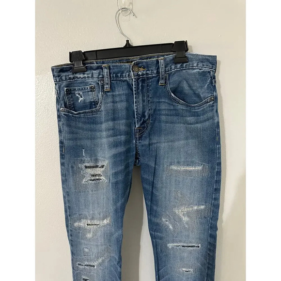American Eagle Core Flex Distressed Men's Jeans sz32 - Picture 2 of 3